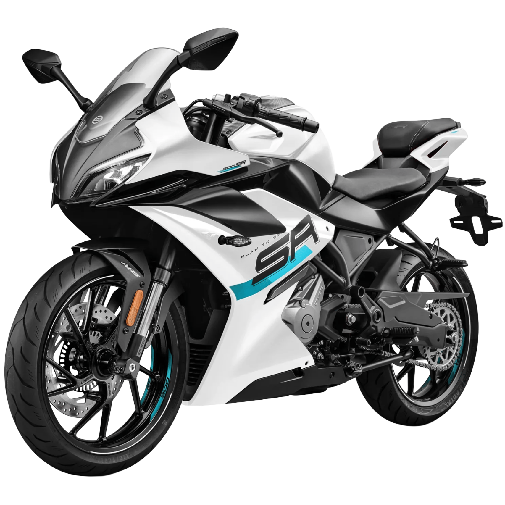 CF Moto 300SR - Azul Ice Fluo